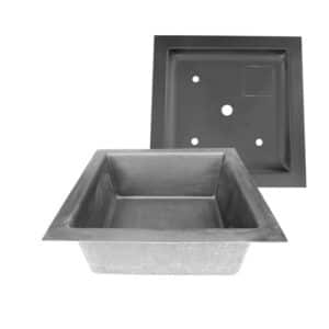 fonteinbak met deksel