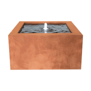 Watertafel in cortenstaal-look