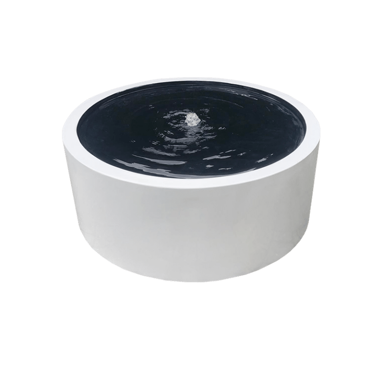 watertafel wit rond