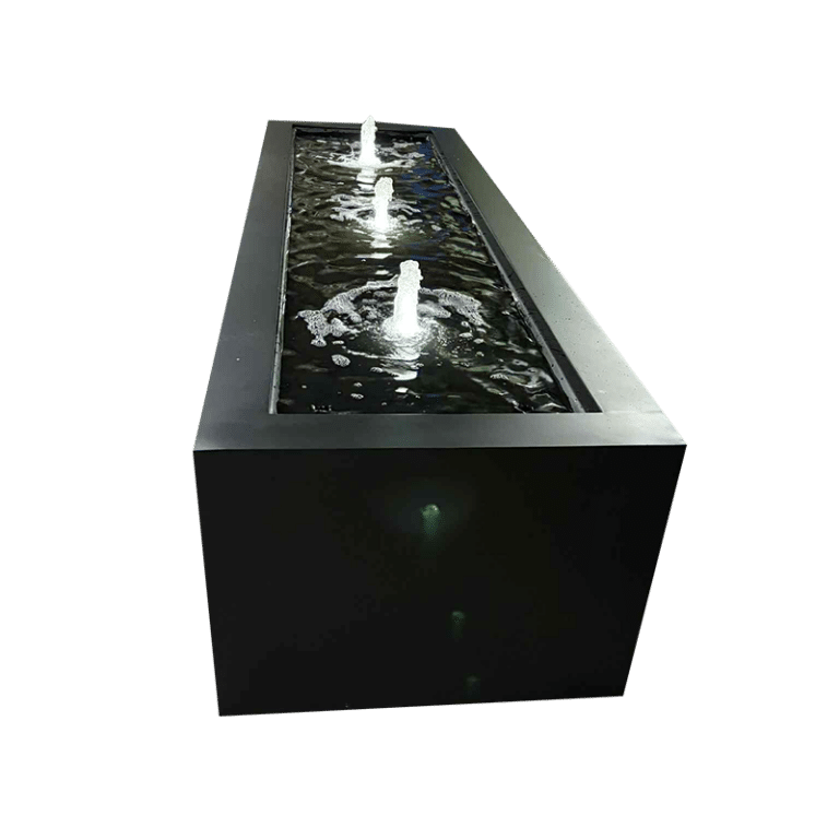 Watertafel zwart led